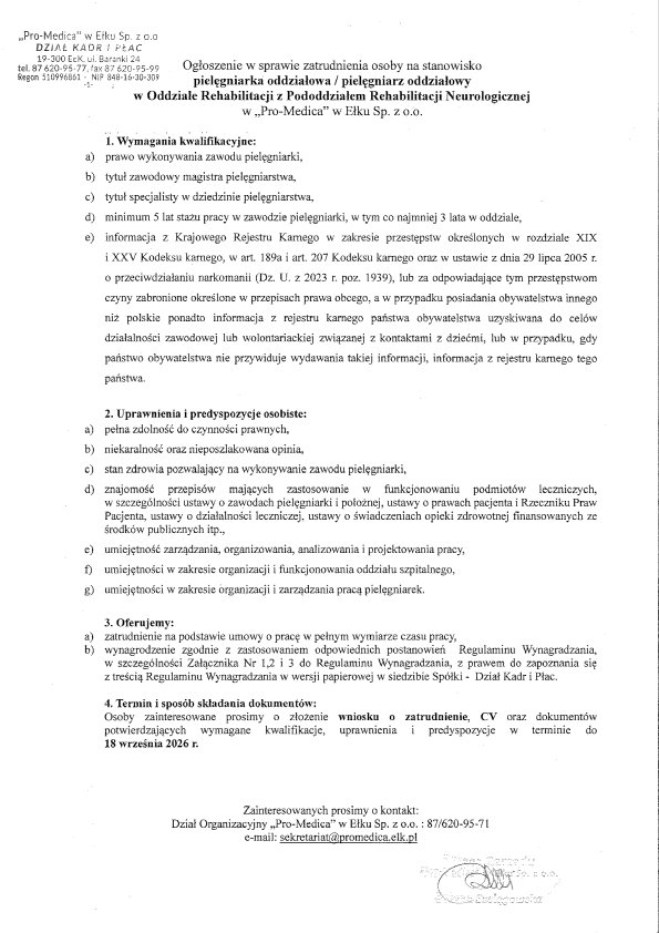 Ogłoszenie